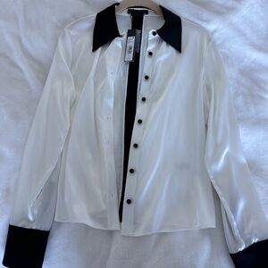 Alice and Olivia silk blouse